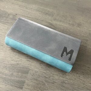 Gray and Blue 2 in 1 eye glass frame holder